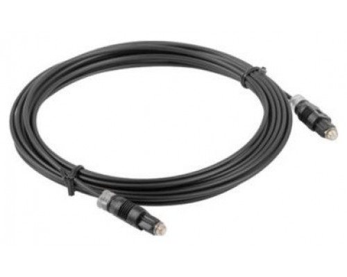 CABLE TOSLINK LANBERG OPTICO AUDIO DIGITAL 1M NEGRO