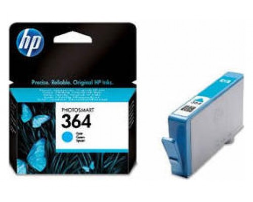 TINTA HP 364 CIAN