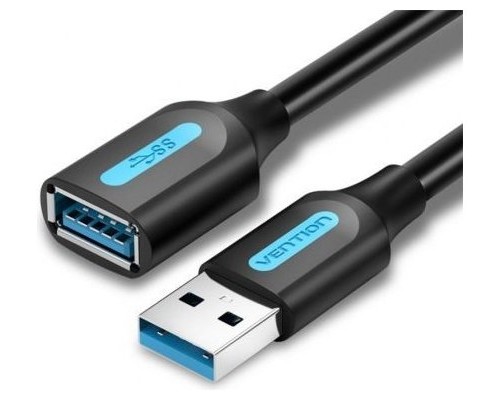 CABLE ALARGADOR USB 3.0 M/H 0.50 M NEGRO VENTION