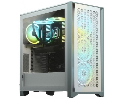 CAJA SEMITORRE ATX 4000D AIRFLOW TG WHITE CORSAIR