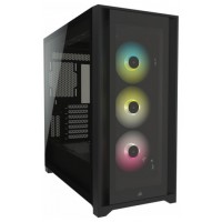 CAJA SEMITORRE ATX ICUE 5000X RGB TG BLACK CORSAIR