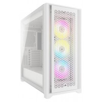 CAJA SEMITORRE ATX 5000D RGB AIRFLOW TG WHITE CORSAIR