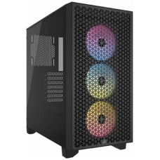 CAJA SEMITORRE ATX 3000D RGB AIRFLOW TG BLACK CORSAIR