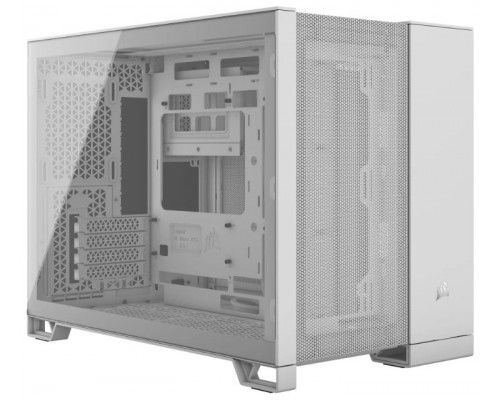 CAJA MICROATX 2500D AIRFLOW TG WHITE CORSAIR