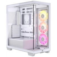 CAJA SEMITORRE ATX ICUE LINK 3500X RGB TG WHITE CORSAIR