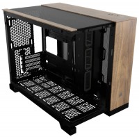 CAJA MICROATX 2500X TG BLACK/WALNUT WOOD CORSAIR