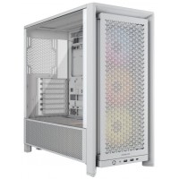 CAJA SEMITORRE ATX FRAME 4000D RS ARGB WHITE CORSAIR