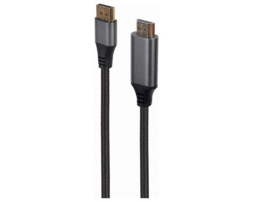 CABLE DISPLAYPORT GEMBIRD A HDMI MACHO MACHO 4K V1.2 1,8 "PREMIUM SERIES"