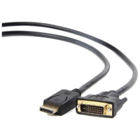 Gembird Adaptador DisplayPort (M) a DVI (M) 1 Mts-7IA Gembird Adaptador DisplayPort (M) a DVI (M) 1 Mts