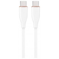 CABLE DE CARGA Y DATOS GEMBIRD (PD) TIPO-C SILICONA ALTA CALIDAD 1,5M BLANCO-2DI CABLE DE CARGA Y DATOS GEMBIRD (PD) TIPO-C SILICONA ALTA CALIDAD 1,5M BLANCO