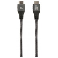 CABLE TRENZADO HDMI 2.1 8K 60HZ GEMBIRD SELECT PLUS SERIES CON ETHERNET 1M NEGRO