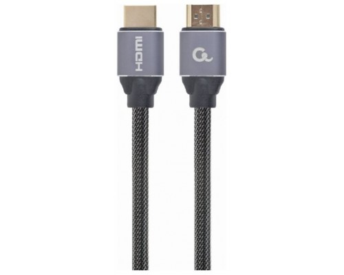 CABLE HDMI 2.0 4K 60HZ GEMBIRD CCBP-HDMI-1M PREMIUM TRENZADO ETHERNET 1M NEGRO