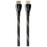 CABLE HDMI 2.1 8K 60HZ GEMBIRD CCBP-HDMI8K-2M PREMIUM TRENZADO ETHERNET 2M NEGRO