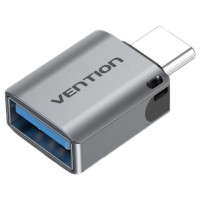 ADAPTADOR 3.0 USB-C/M A USB-A/H NEGRO VENTION