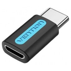 ADAPTADOR USB-C/M A MICRO USB/H NEGRO VENTION