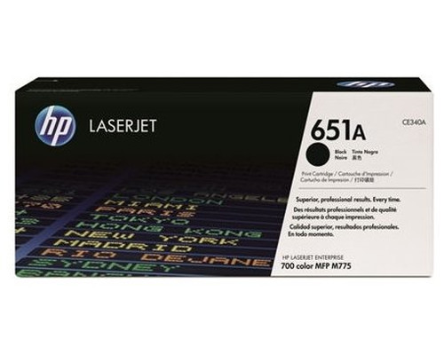 Toner hp laserjet interprise 651a negro