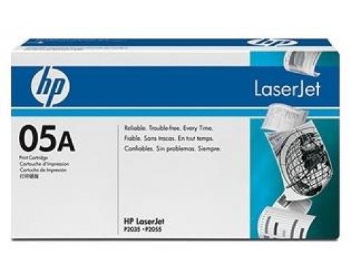 HP Tóner CE505A Negro