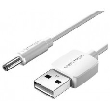 CONVERSOR USB/M DC 3.5 MM/M 1 M BLANCO VENTION