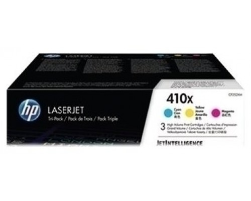 TONER HP 410X PACK 3 COLORES