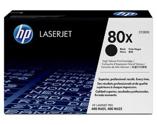 TONER HP 80X NEGRO