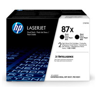 Toner hp laserjet enterprise 87x negro