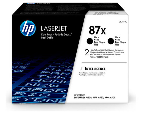Toner hp laserjet enterprise 87x negro-MR136 Toner hp laserjet enterprise 87x negro