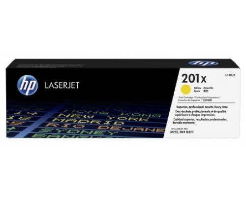 TONER HP 201X AMARILLO