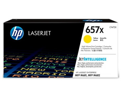 Toner hp 657x amarillo-MR91 Toner hp 657x amarillo