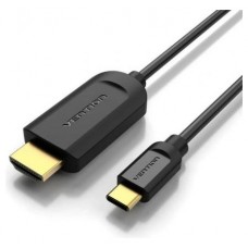 CONVERSOR 1.4 USB-C/M A HDMI/M 4K 1 M NEGRO VENTION