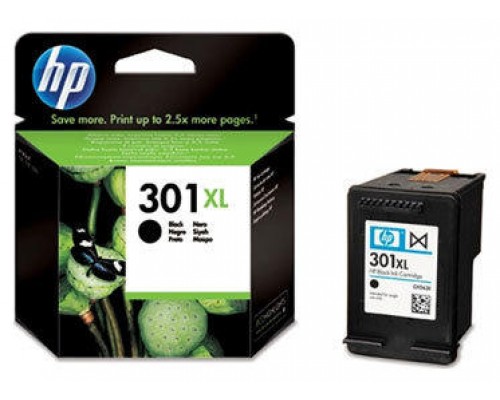 CARTUCHO NEGRO HP 301XL (CH563EE)