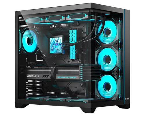 Hiditec Caja ATX Gaming H3 PRO ARGB Black-IA11 Hiditec Caja ATX Gaming H3 PRO ARGB Black