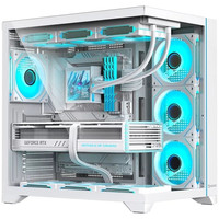 Hiditec Caja ATX Gaming H3 PRO ARGB White-11IA Hiditec Caja ATX Gaming H3 PRO ARGB White
