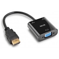 NGS ADAPTADOR HDMI A SVGA + AUDIO FULL HD + CABLE