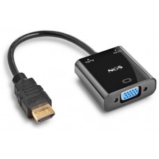 NGS ADAPTADOR HDMI A SVGA + AUDIO FULL HD + CABLE