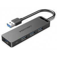 HUB 4 PUERTOS USB 3.0 4xUSB MICRO USB PD GRIS VENTION