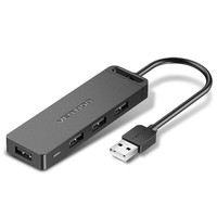 HUB 4 PUERTOS USB 2.0 4xUSB 0.15 M GRIS VENTION-1AA HUB 4 PUERTOS USB 2.0 4xUSB 0.15 M GRIS VENTION