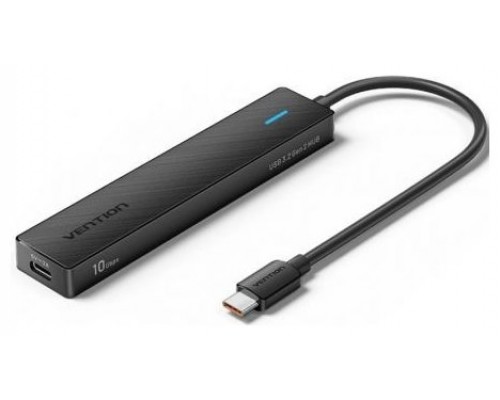 HUB 4 PUERTOS 3.2 USB 2xUSB-C 3.2 2xUSB 3.2 1xUSB-C 0.15 M NEGRO VENTION