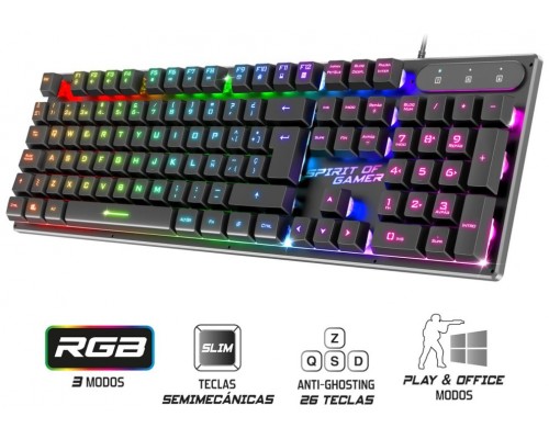 Spirit of Gamer teclado Pro K1