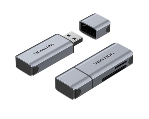 LECTOR TARJETAS EXTERNO USB 3.0 NEGRO VENTION