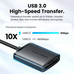 LECTOR TARJETAS EXTERNO USB-C 3.0 NEGRO VENTION-AA4 LECTOR TARJETAS EXTERNO USB-C 3.0 NEGRO VENTION