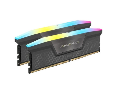 DDR5 CORSAIR VENGEANCE RGB 2x 8GB 6000 AMD/XMP CL36 GRIS-DI59 DDR5 CORSAIR VENGEANCE RGB 2x 8GB 6000 AMD/XMP CL36 GRIS
