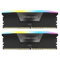 DDR5 32 GB(2X16KIT) 5200 VENGEANCE RGB BLACK CORSAIR