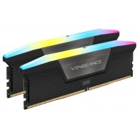 DDR5 32 GB(2X16KIT) 5600 VENGEANCE RGB BLACK CORSAIR