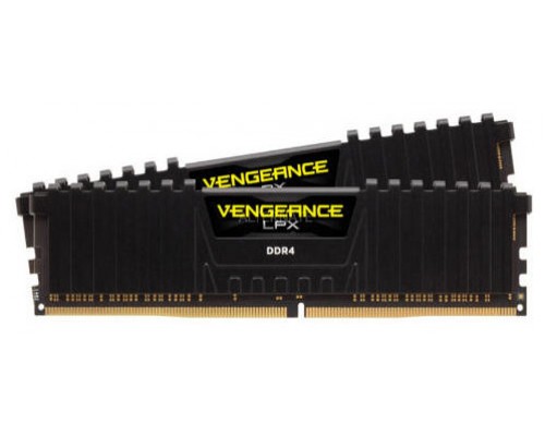 DDR4 16 GB(2X8KIT) 3200 VENGEANCE LPX BLACK CORSAIR