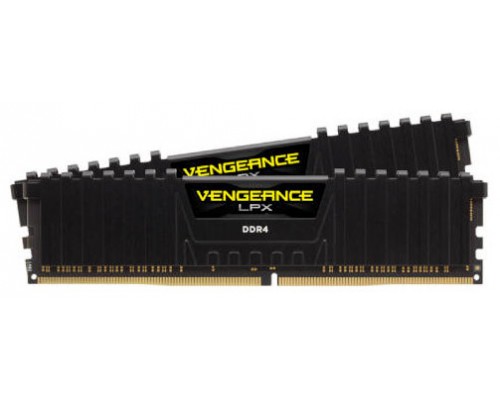 DDR4 64 GB(2X32KIT) 3200 VENGEANCE LPX BLACK CORSAIR