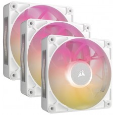 VENTILADOR AUXILIAR RX120 ICUE LINK MAX RGB 120MM WHITE TRIPLE PACK CORSAIR