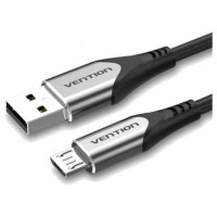 CABLE USB 2.0 A MICRO USB M-M 0.25 M GRIS VENTION