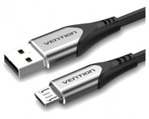 CABLE USB 2.0 A MICRO USB M-M 0.5 M GRIS VENTION