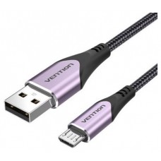 CABLE USB 2.0 A MICRO USB M-M 1.5 M PURPURA VENTION