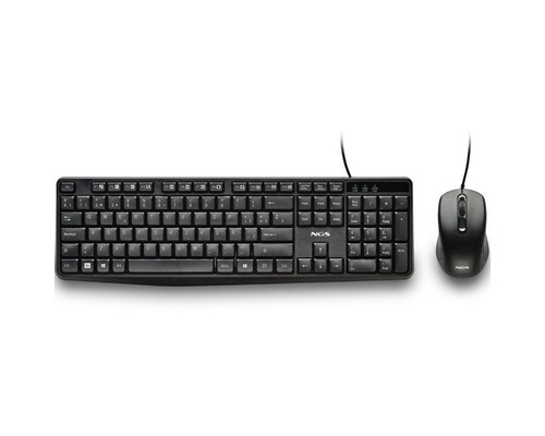 TECLADO + RATON WIRED COCOA KIT V2 NGS-AA3 TECLADO + RATON WIRED COCOA KIT V2 NGS